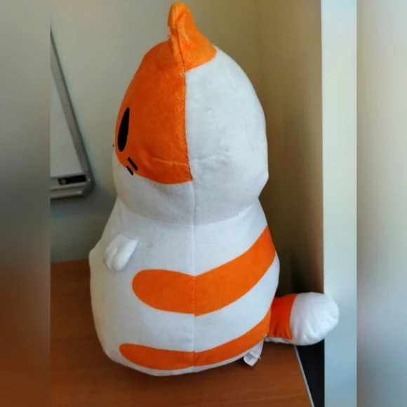 Kleptocats Kitty Cat Plush Stuffed Animal 14in Orange White Softie Plush Toy - Picture 6 of 16